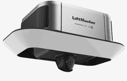 Smart Garage Door Opener 1-1/4 HP Belt Drive with Built-in Camera, WiFi Control & Battery Backup