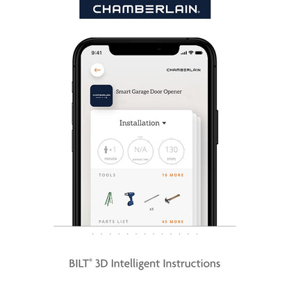 Smart Garage Door Opener with Built-in Camera – Smartphone Controlled Belt Drive System