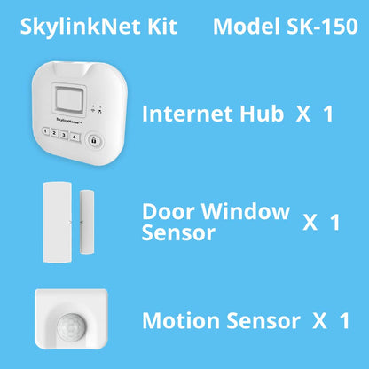 Wireless Home Alarm & Automation System – Smart App Control, Alexa Compatible, No Monthly Fees