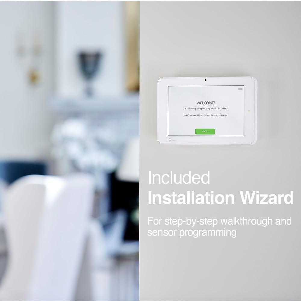 Wireless Smart Home Security Alarm Panel – Home Automation Hub with Sensor & Camera Integration
