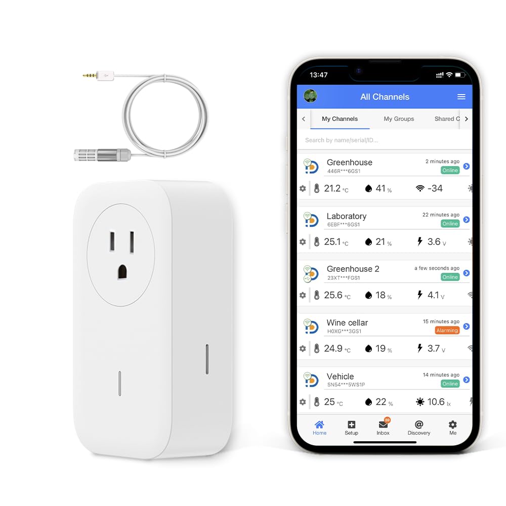 Smart Plug with Temperature & Humidity Sensor Bundle – Automated Environmental Monitoring & Control System