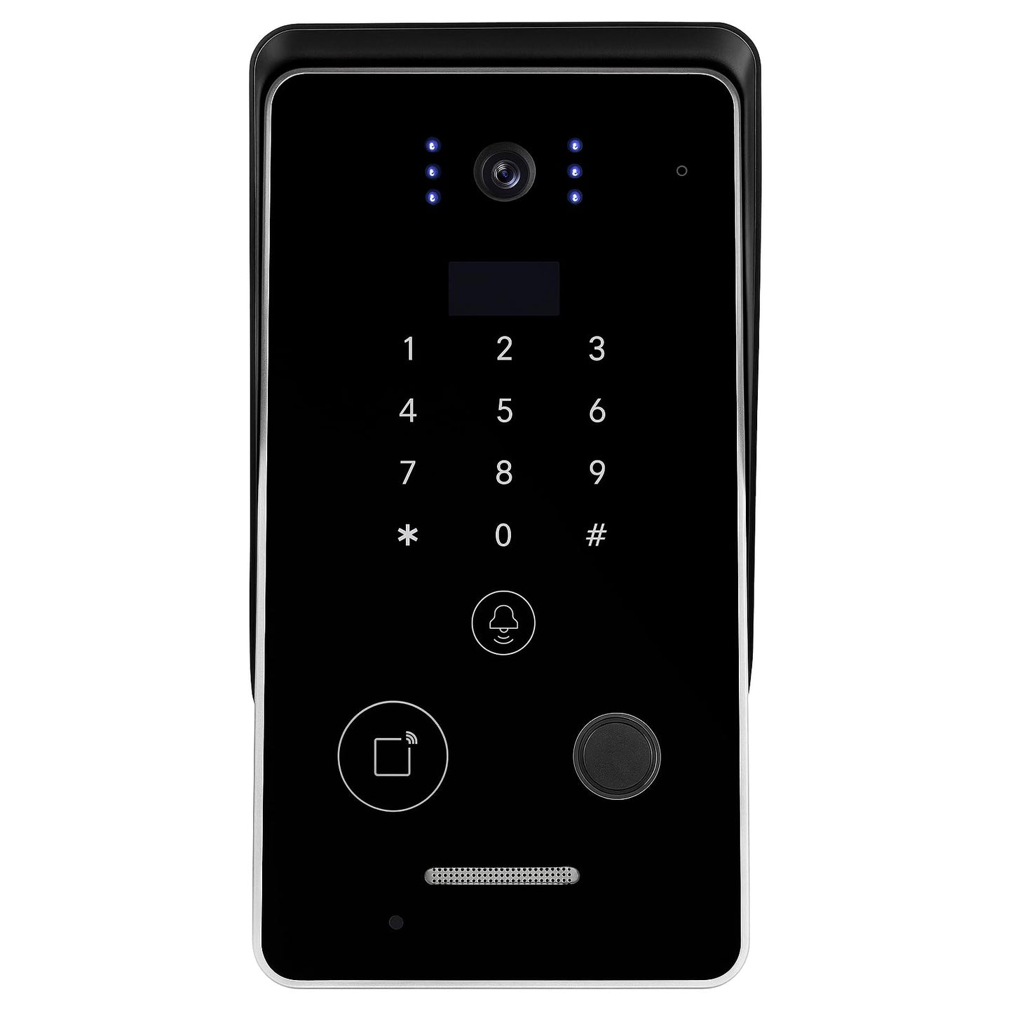 7” Smart Video Door Intercom System with Touch Access Control – HD Doorbell Kit
