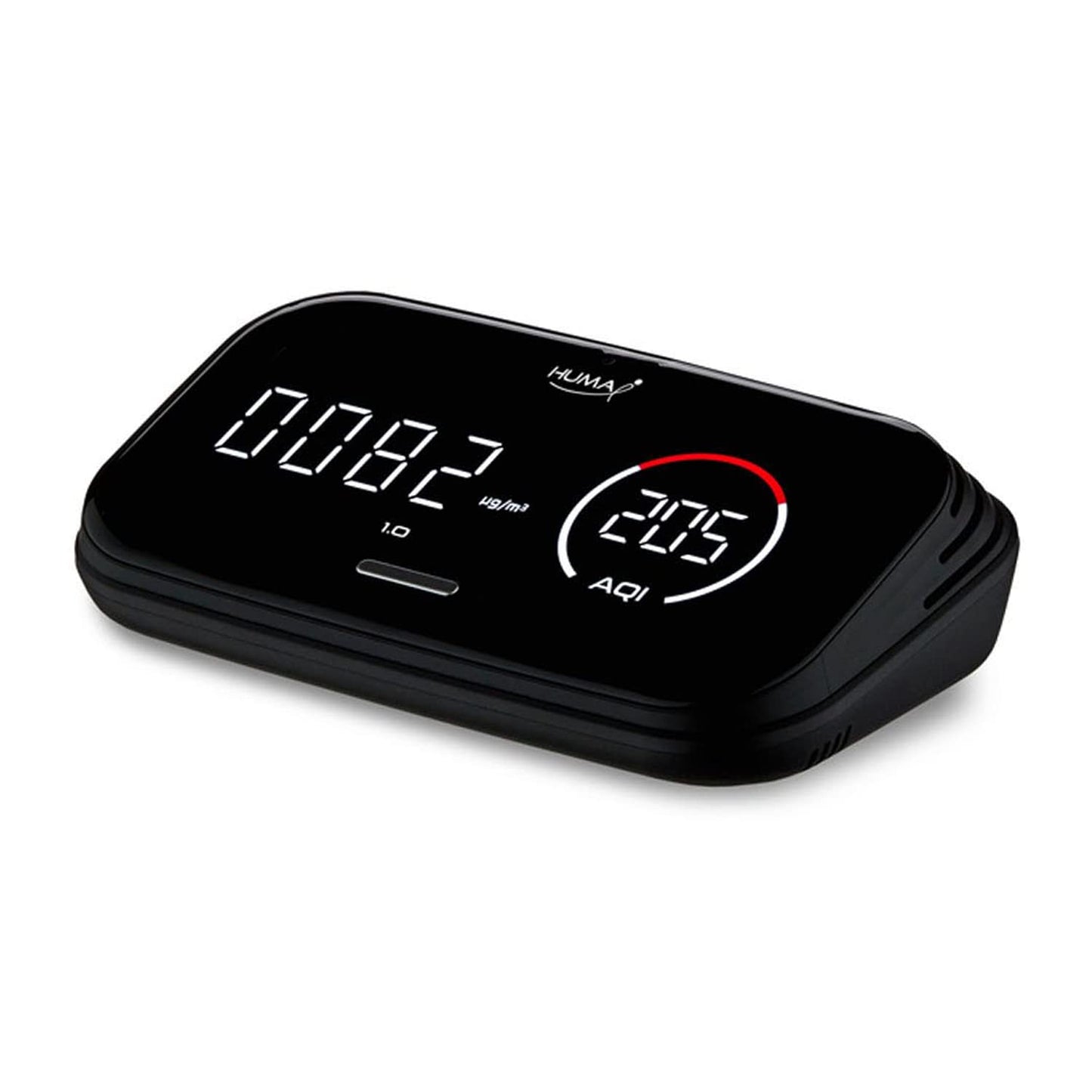 Smart Indoor Air Quality Monitor – CO2, VOC, PM1.0/PM2.5/PM10, Temperature & Humidity Sensor with Mobile App Control and Real-Time Tracking