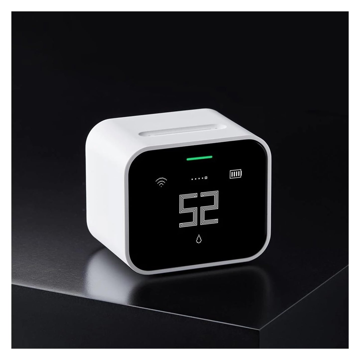 Smart Air Quality Monitor – CO2, Temperature & Humidity Sensor with LCD Display, Home & Office Environmental Analyzer for Automation Systems