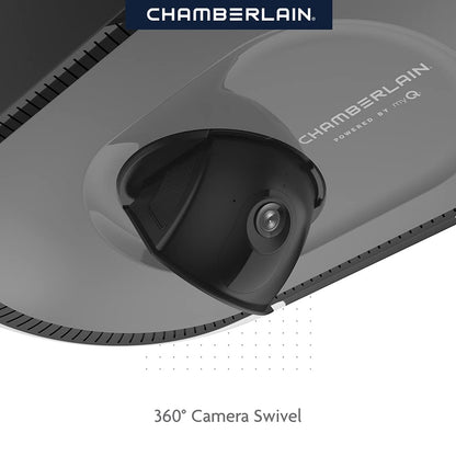 Smart Garage Door Opener with Built-in Camera – Smartphone Controlled Belt Drive System