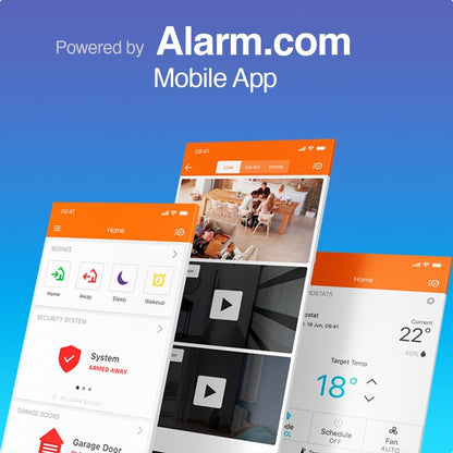 Wireless Smart Home Security Alarm Panel – Home Automation Hub with Sensor & Camera Integration