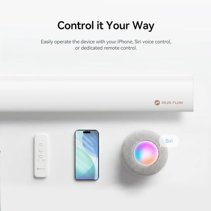 Smart Motorized Blackout Roller Blinds – Matter Compatible Electric Window Shades with Remote & Voice Control (Alexa, Google, Apple Home)