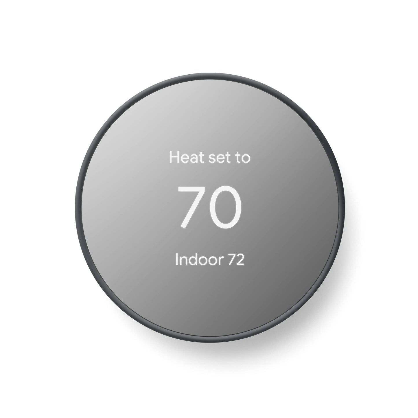 Smart WiFi Programmable Thermostat – Home HVAC Energy-Saving Control, Alexa & App Compatible, Charcoal