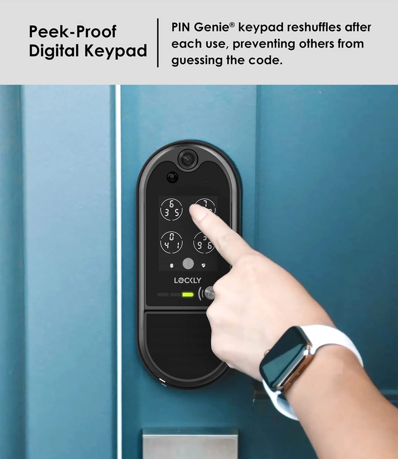 WiFi Video Smart Lock with Camera, Fingerprint, Keypad & Voice Control – Elite Solar Door Lock System