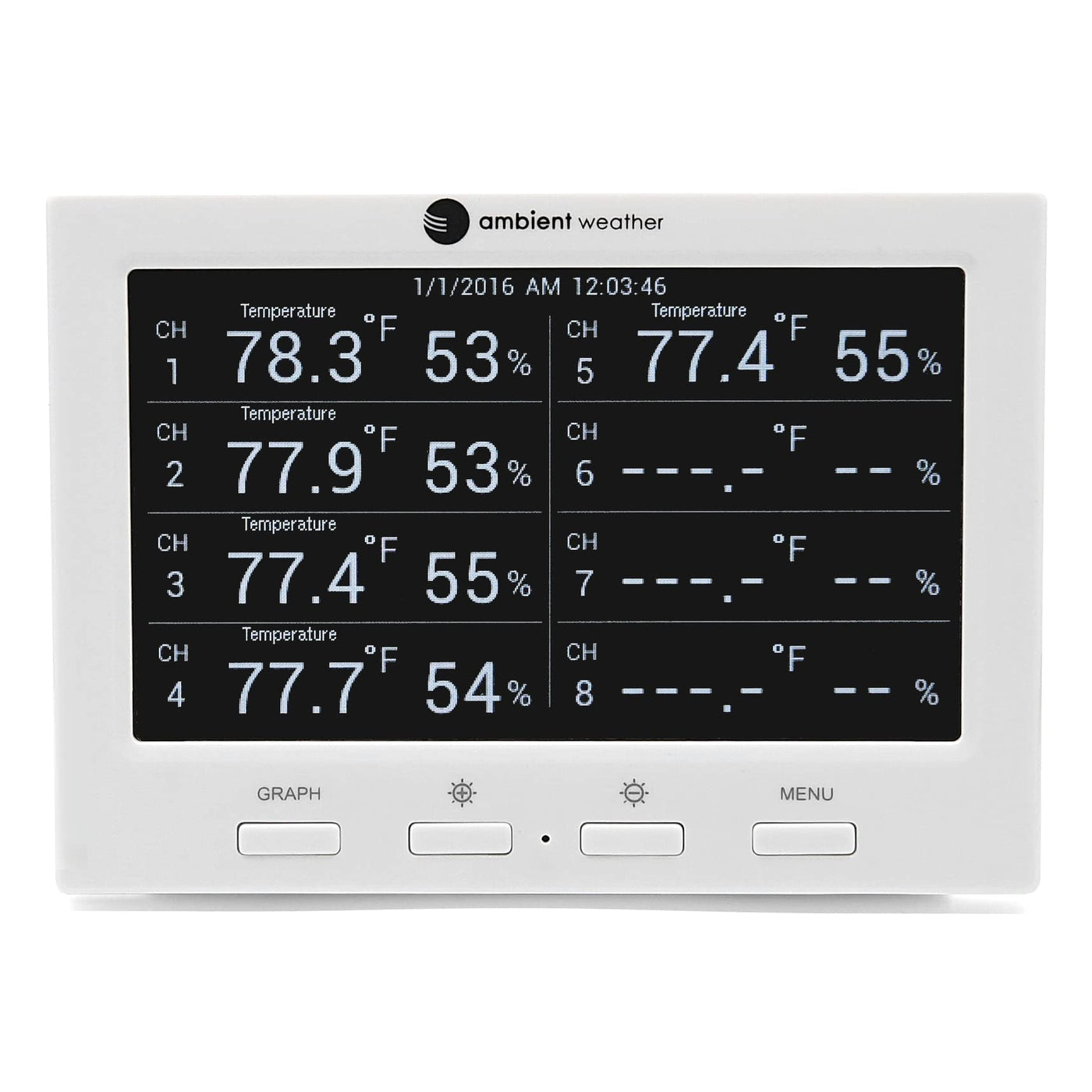 Wireless Temperature & Humidity Monitoring Sensor System – Smart Environmental Tracker with Multi-Sensor Support, Data Logging & Alerts