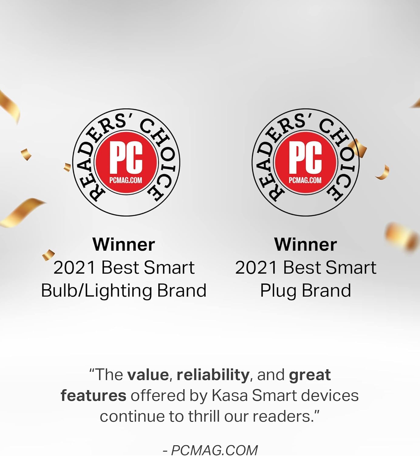 WiFi Smart RGB LED Bulbs A19 – 60W Equivalent, 800LM, Dimmable, Alexa & Google Compatible, 2-Pack