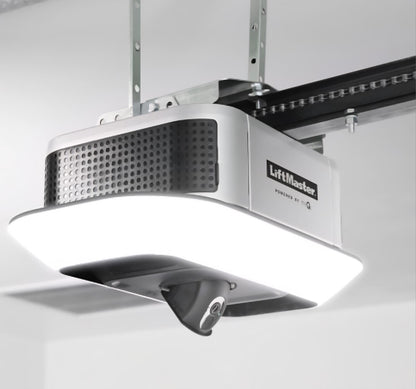 Smart Garage Door Opener 1-1/4 HP Belt Drive with Built-in Camera, WiFi Control & Battery Backup
