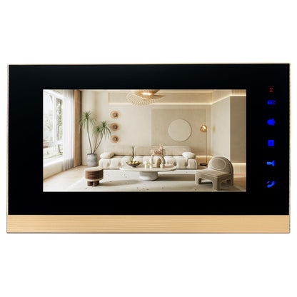 7” Smart Video Door Intercom System with Touch Access Control – HD Doorbell Kit