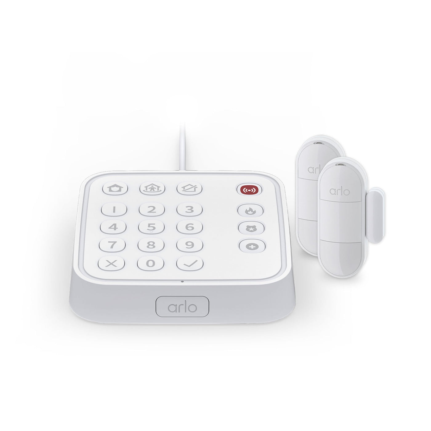 Wired Smart Home Security Alarm System with Keypad Hub – Multi-Sensor DIY Monitoring Kit