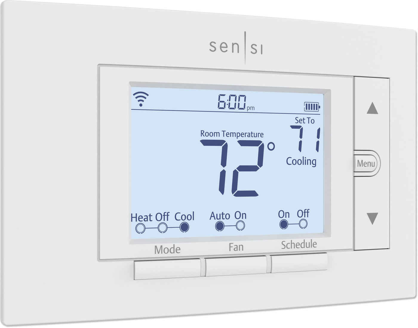 WiFi Smart Thermostat for Home – DIY Energy Star HVAC Control, Alexa Compatible, Programmable Temperature Management