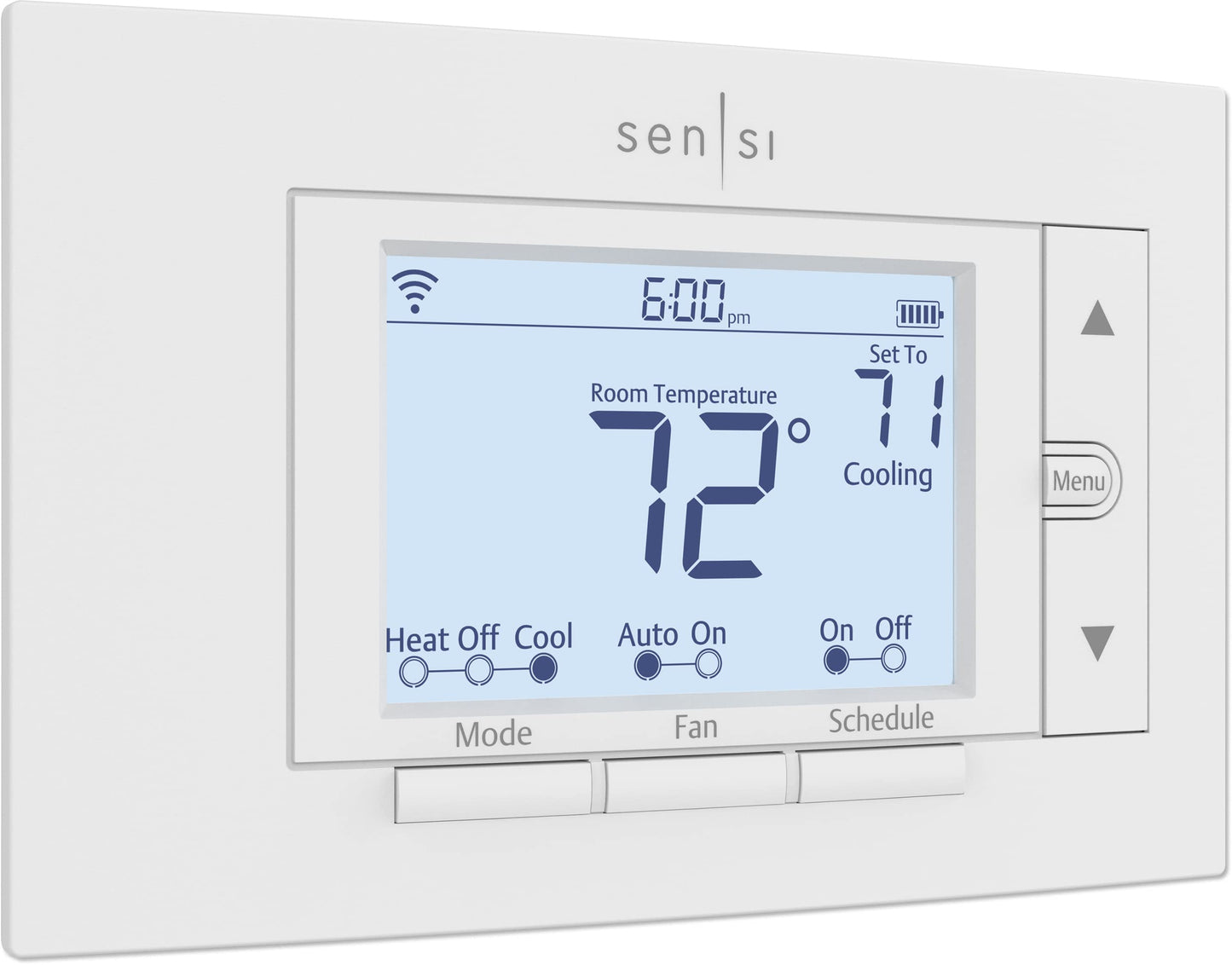 WiFi Smart Thermostat for Home – DIY Energy Star HVAC Control, Alexa Compatible, Programmable Temperature Management
