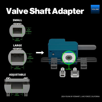 Smart Water Leak Detection & Automatic Shut-Off Starter Kit – Wireless Valve Controller with Hub and Multi-Sensor Home Flood Protection System