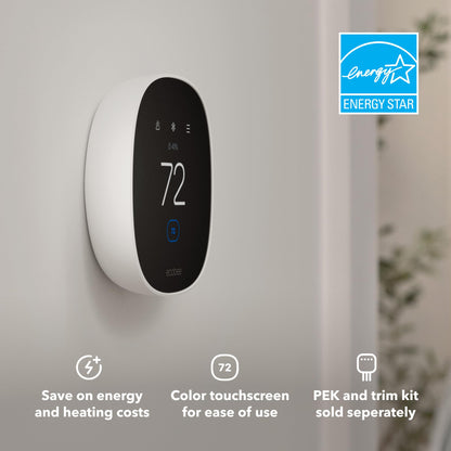 Energy Star Smart WiFi Thermostat – Programmable HVAC Control, Voice Assistant Compatible (Siri, Alexa, Google)