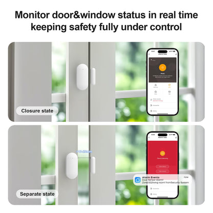 WiFi + GSM 4G Home Door & Window Security Alarm System – Smart App Control Kit with Motion Sensor & SOS Button, No Monthly Fees