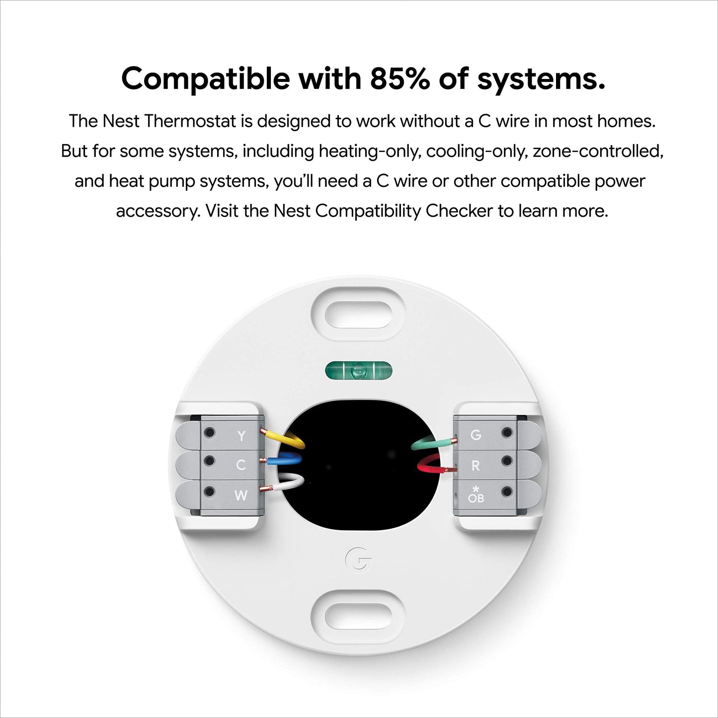Smart WiFi Programmable Thermostat – Home HVAC Energy-Saving Control, Alexa & App Compatible, Charcoal