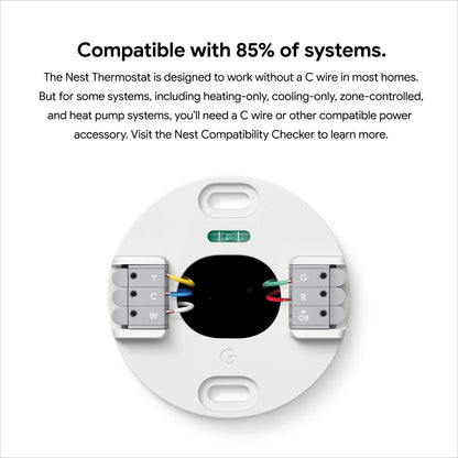 Smart WiFi Programmable Thermostat – Home HVAC Energy-Saving Control, Alexa & App Compatible, Charcoal