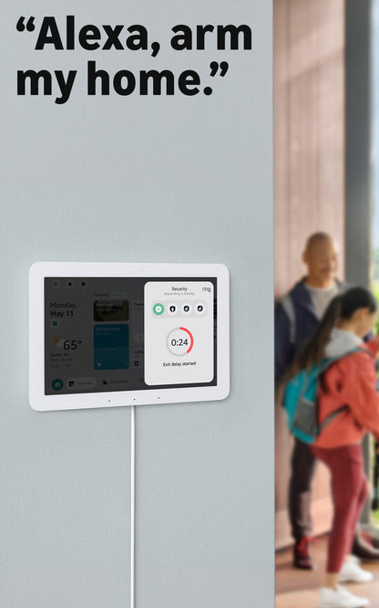 Smart Home Control Panel – 8” Touchscreen Hub for Alexa-Compatible Device Management