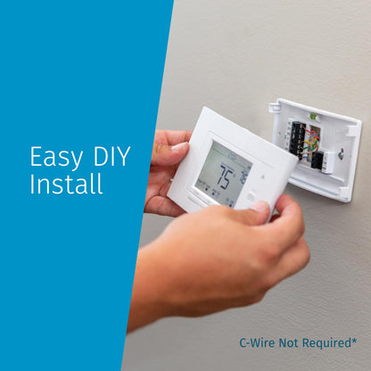 WiFi Smart Thermostat for Home – DIY Energy Star HVAC Control, Alexa Compatible, Programmable Temperature Management