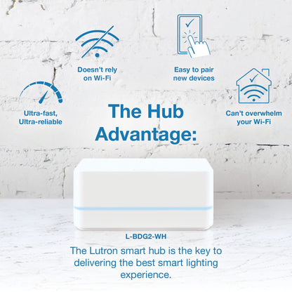 Smart Plug-in Lamp Dimmer Starter Kit – Hub + Remote Control, Alexa/Apple/Google Compatible