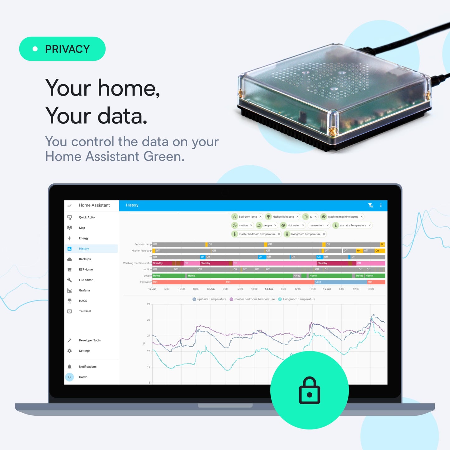 Smart Home Automation Hub – Official Home Assistant Controller for Advanced Device Integration