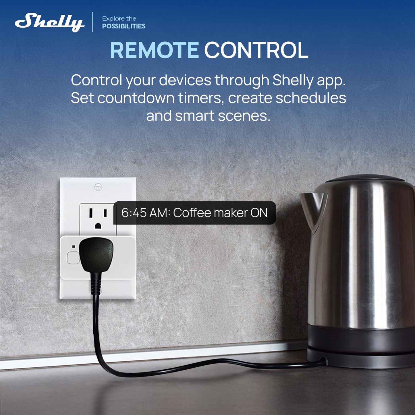 Matter Smart WiFi/Bluetooth/Zigbee Outlet – Power Monitoring Smart Plug, Multi-Platform Compatible, 4-Pack