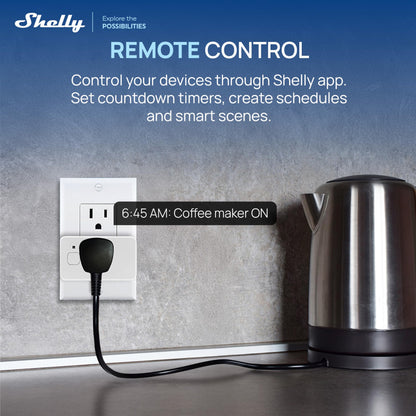 Matter Smart WiFi/Bluetooth/Zigbee Outlet – Power Monitoring Smart Plug, Multi-Platform Compatible, 4-Pack