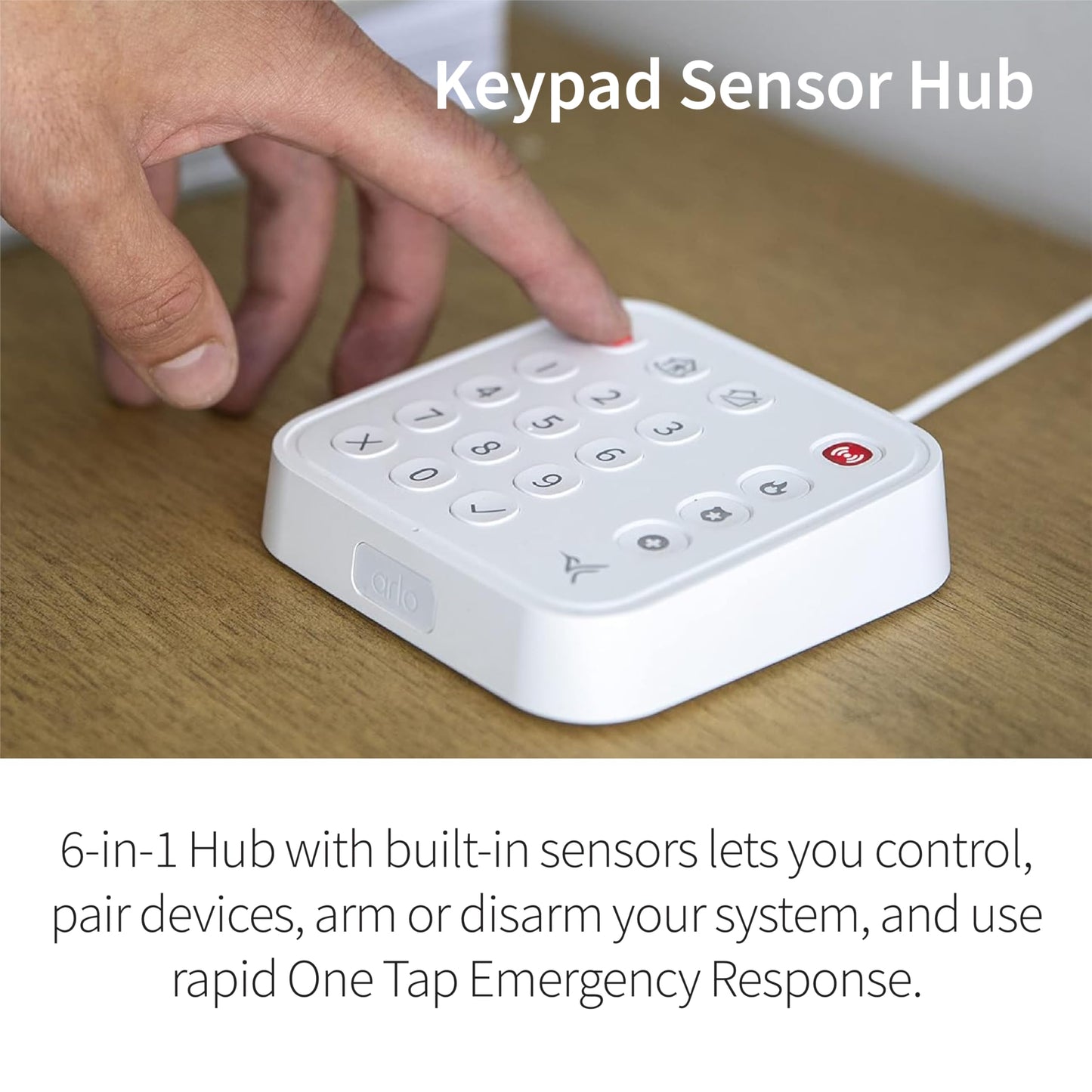 Wired Smart Home Security Alarm System with Keypad Hub – Multi-Sensor DIY Monitoring Kit