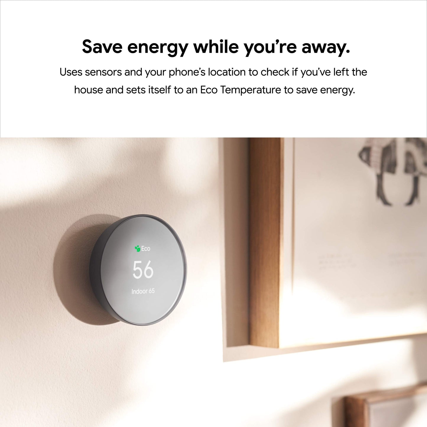 Smart WiFi Programmable Thermostat – Home HVAC Energy-Saving Control, Alexa & App Compatible, Charcoal