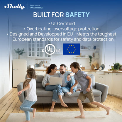 Matter Smart WiFi/Bluetooth/Zigbee Outlet – Power Monitoring Smart Plug, Multi-Platform Compatible, 4-Pack