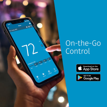 WiFi Smart Thermostat for Home – DIY Energy Star HVAC Control, Alexa Compatible, Programmable Temperature Management