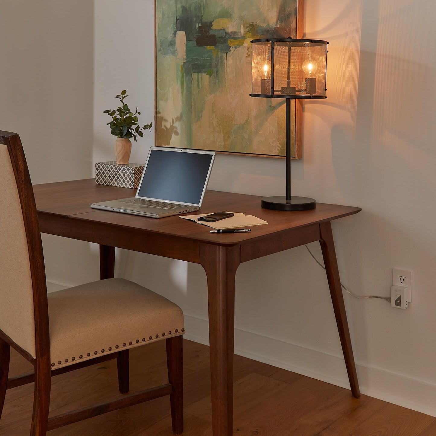Smart Plug-in Lamp Dimmer Starter Kit – Hub + Remote Control, Alexa/Apple/Google Compatible