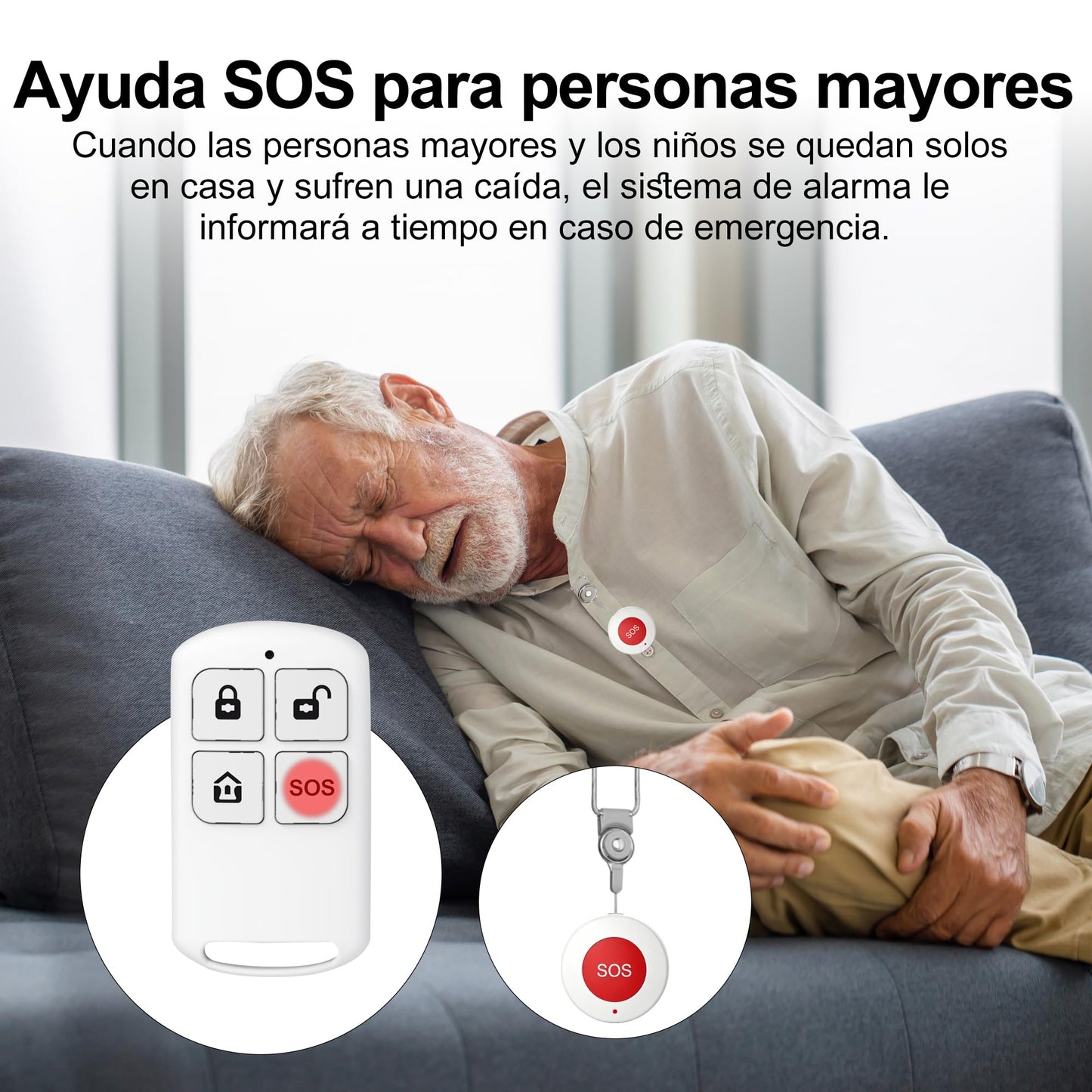 Smart Wireless Home Security Alarm Kit – 21-Piece System with Sensors, App Control, 4G/GSM & WiFi