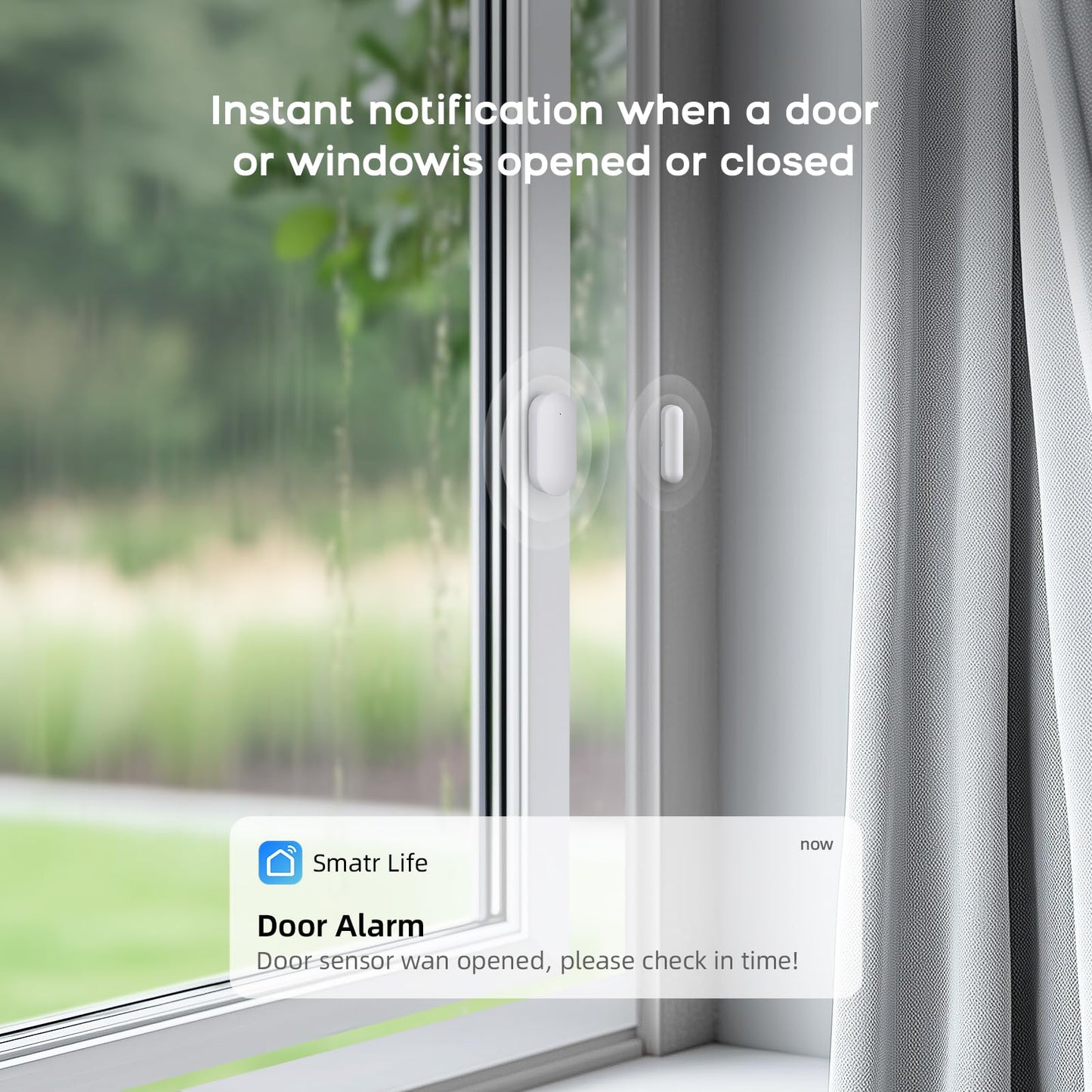 WiFi + GSM 4G DIY Home Security Alarm System – App Alert Kit with Door & Window Sensors, Alexa/Google Compatible
