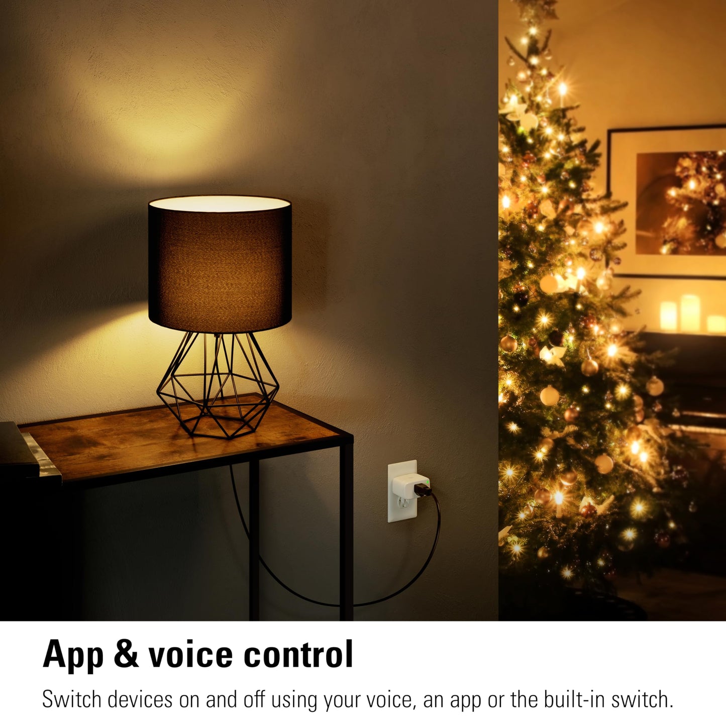 Matter Smart Plug (2-Pack) – App & Voice Control, Thread & Multi-Platform Compatible, Privacy-Focused Smart Outlet