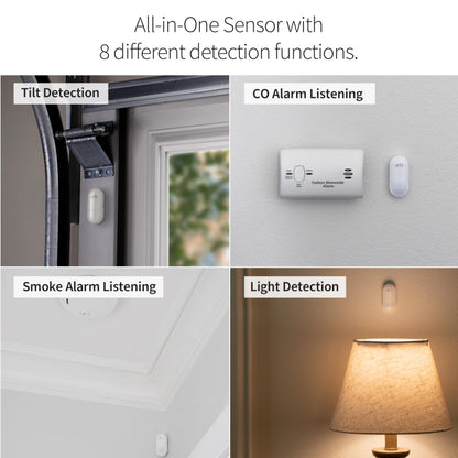 Wired Smart Home Security Alarm System with Keypad Hub – Multi-Sensor DIY Monitoring Kit